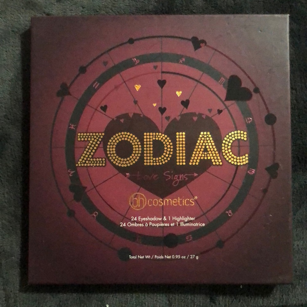 NEW BH Cosmetics Zodiac Love Signs Eyeshadow and Highlight Palette